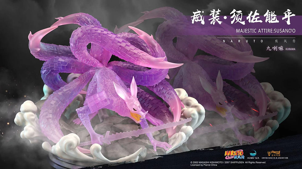 Thumbnail: AzureSea Studio - Naruto Shippuden Licensed 1/4th Scale Kurama with Susanoo