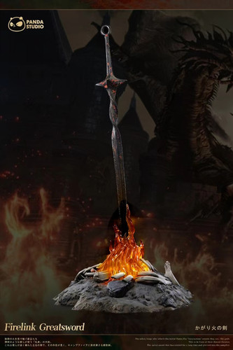 Panda Studio - Dark Souls 3 - Firelink Greatsword GK Resin Statue