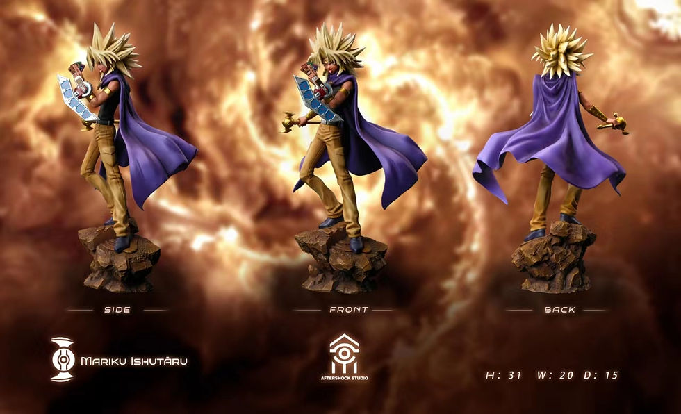 Thumbnail: Aftershock Studio - Yu-Gi-Oh! - Marik & Ra GK Resin Statue