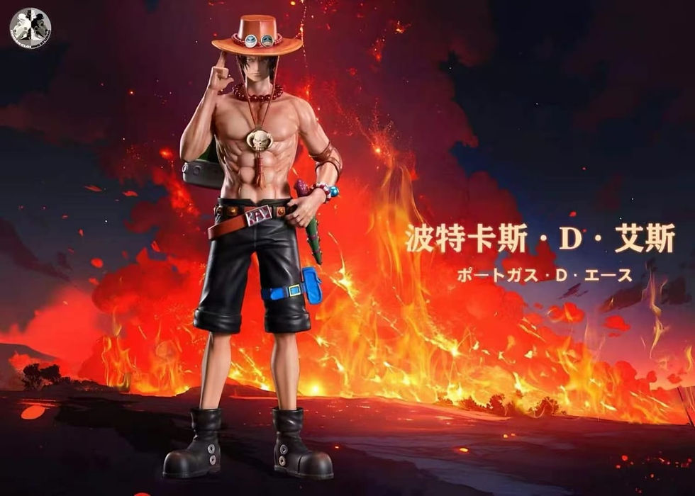 Clone Studio - One Piece - Portgas D Ace & Marco GK Resin Statues