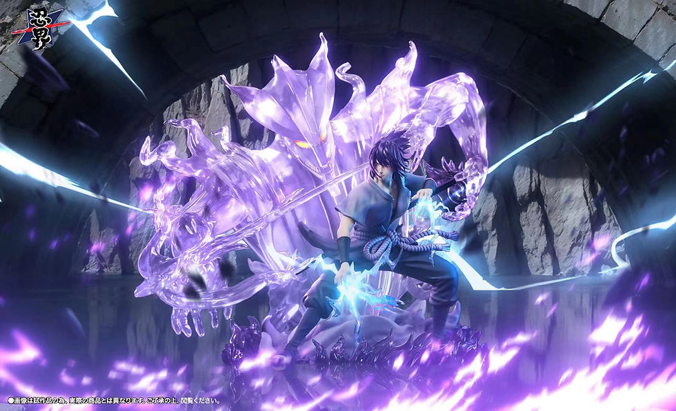 Renjie Studio - Naruto - Sasuke GK Resin Statues