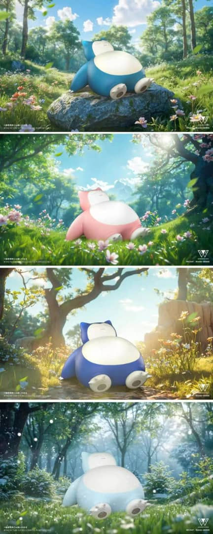 Wonder Studio - Pokémon - Snorlax & Fearow & Zarude GK Resin Statue