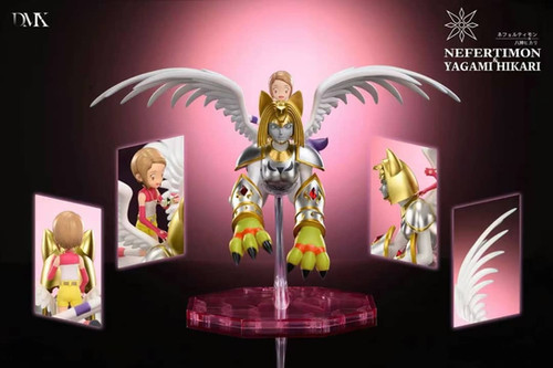 DMX Studio - Digimon - Pegasmon & Takeru with Nefertimon & Hikari