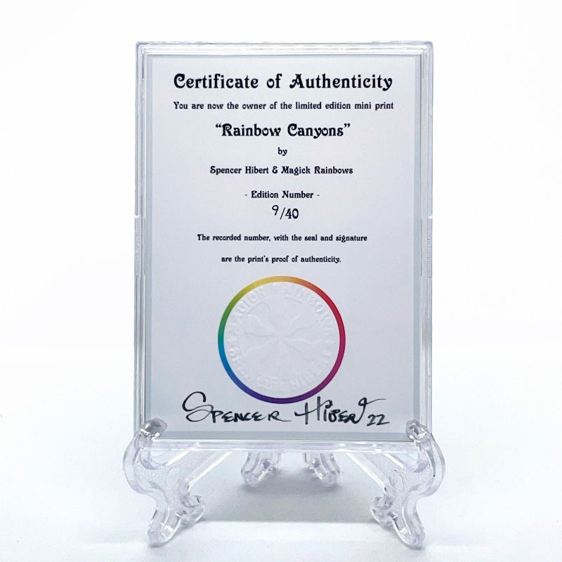 Thumbnail: "Rainbow Apocalypse" Series Mini Prints