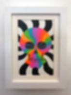 "Pinwheel Shadow Skull"