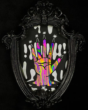 Marbled Rainbow Hand