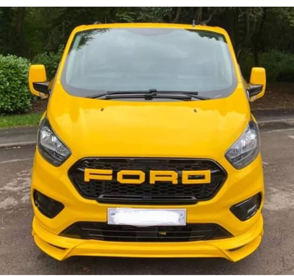 Thumbnail: Ford Transit Custom 2018-2023 (Facelift) V4 Front Splitter