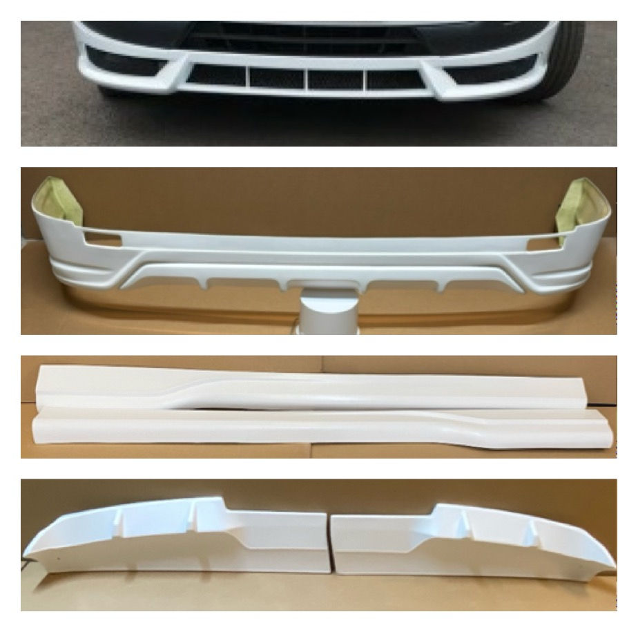 Ford Transit Custom 2013-2018 (Prefacelift) SWB Full Body Kit V2.1