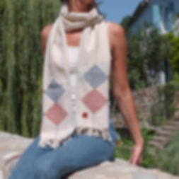 Khadi Kala Cotton Shawl