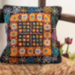 Rabari Takiya (housse de coussin)