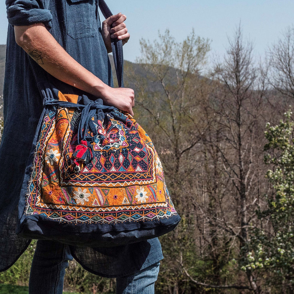 Saco Rabari Indigo 