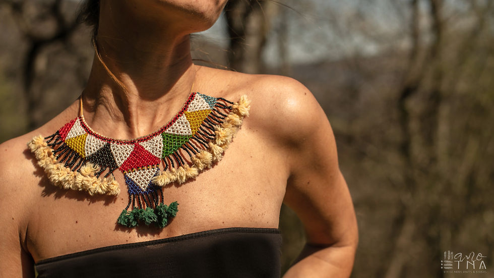 Miniatura: Colar Kalbeliya  . M