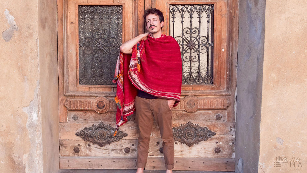 Thumbnail: Kutchi Sheep Wool Shawl