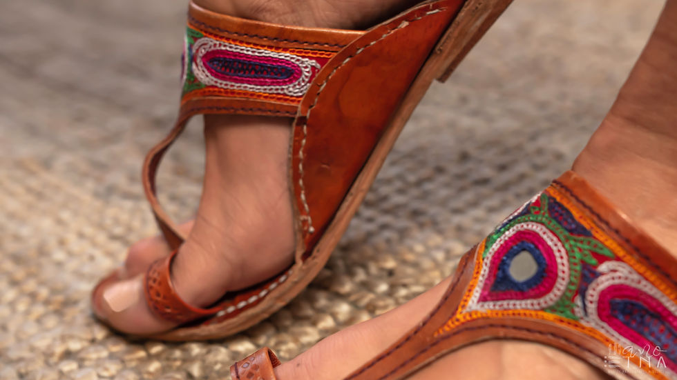 Miniatura: Kutchi Rabari Chappal