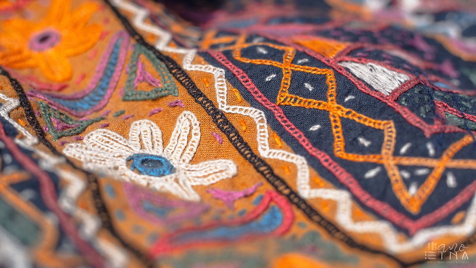 Miniature : Sac à bandoulière Rabari-Indigo