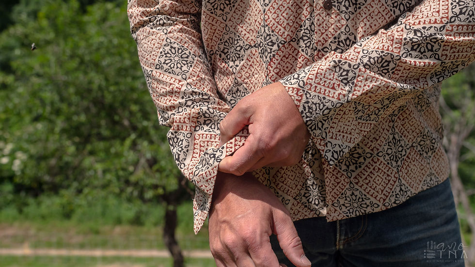 Miniatura: Camisa Ajrakh