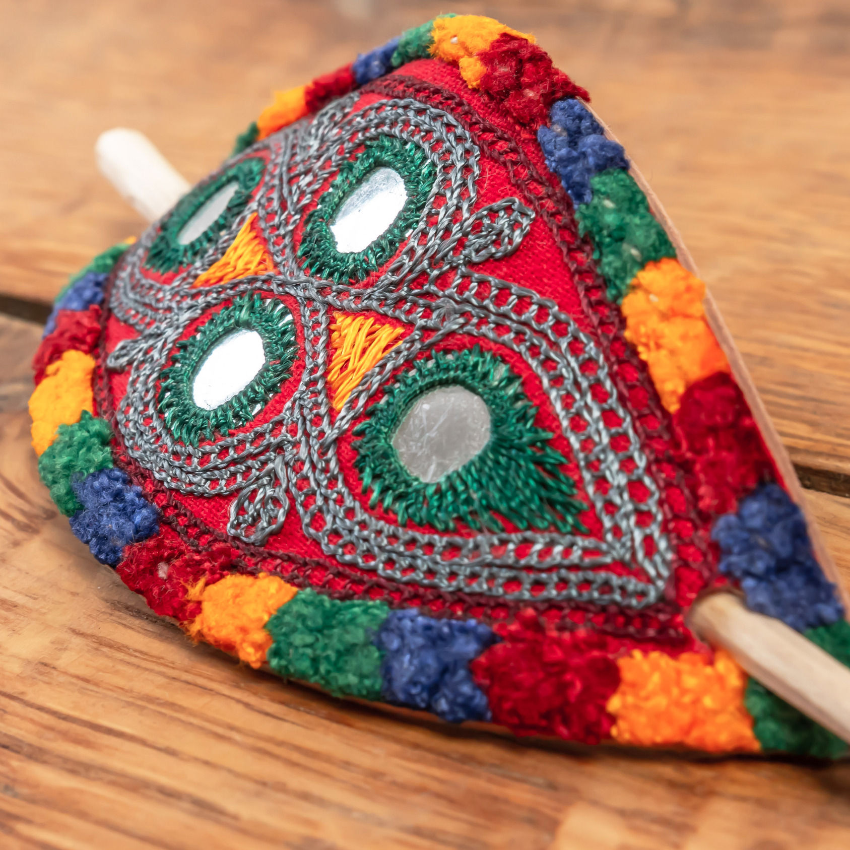 Kutchi Leather Hair-Pin