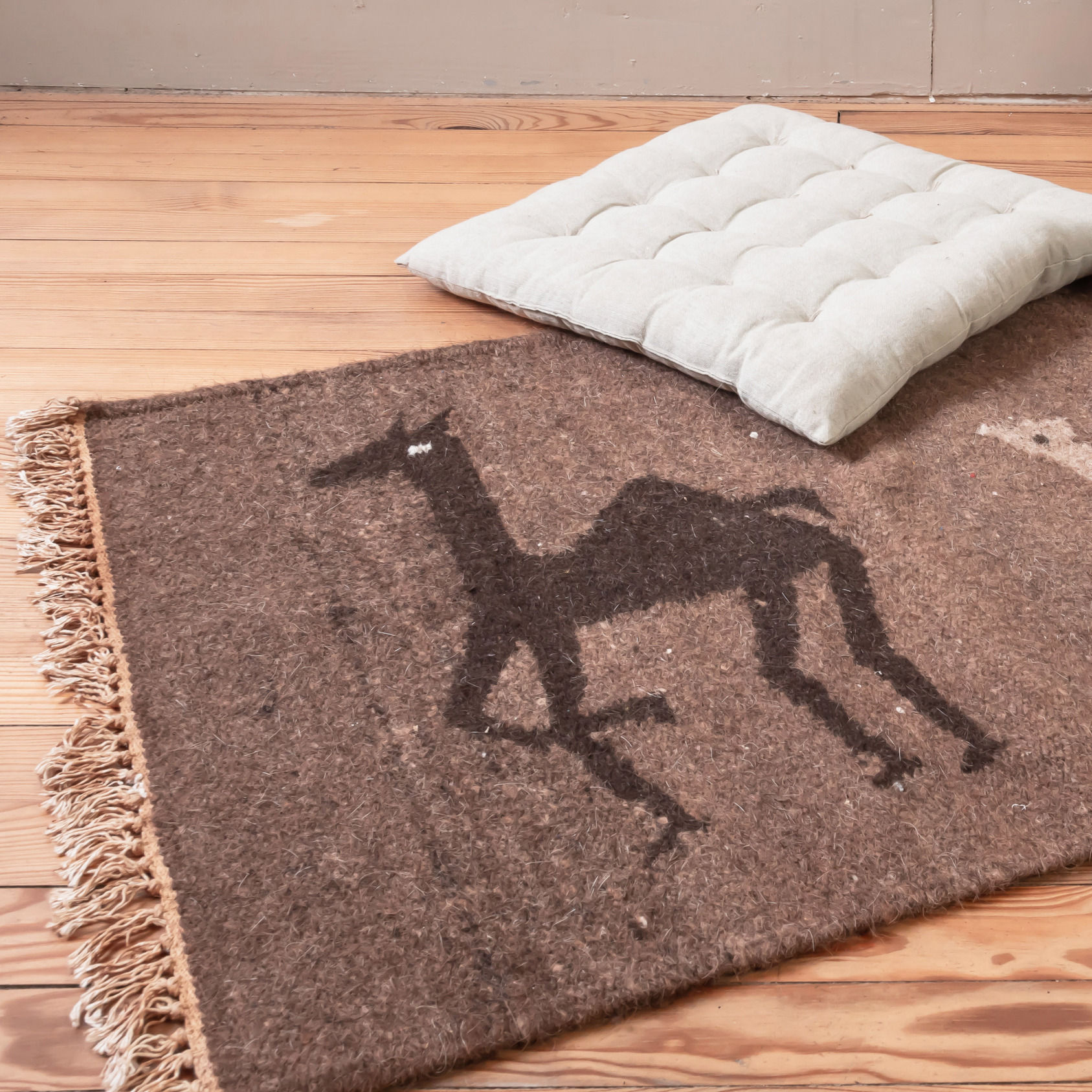 Raikas' Camel Wool Dhurry