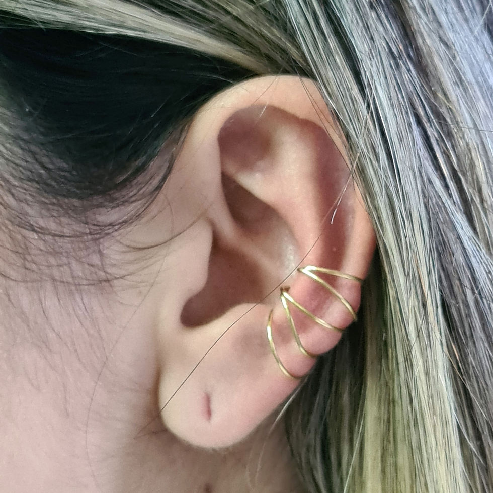 Miniatura: Falso piercing 5 fios