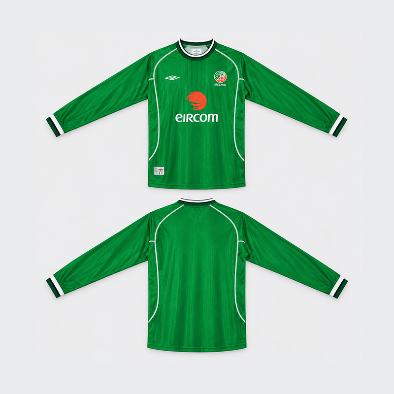 Republic of Ireland 2002 Home L/S Jersey