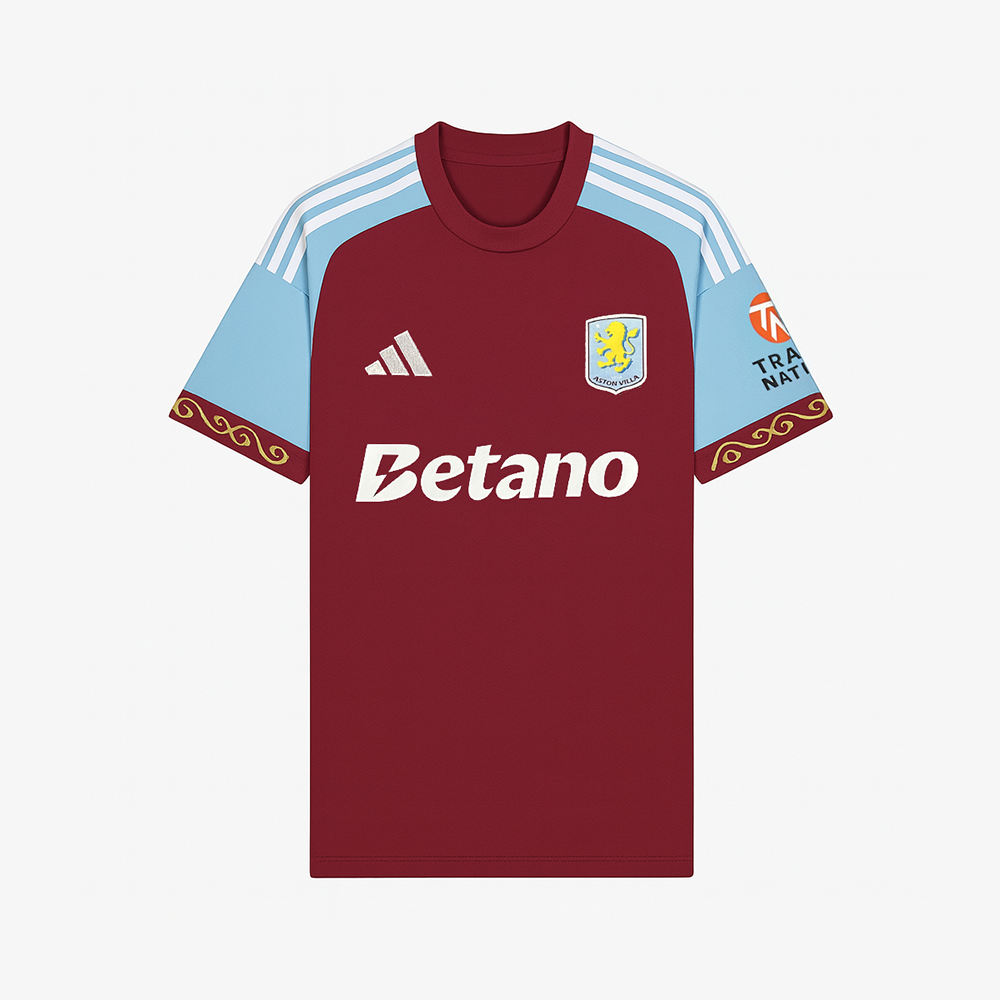 Aston Villa 2025-26 Home Jersey