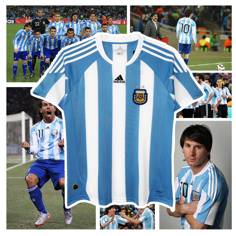 Argentina 2010 Home Jersey
