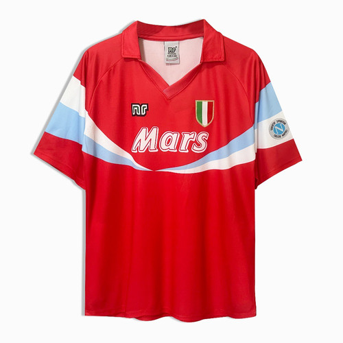 Maglia Retro Napoli Rossa 1990-1991