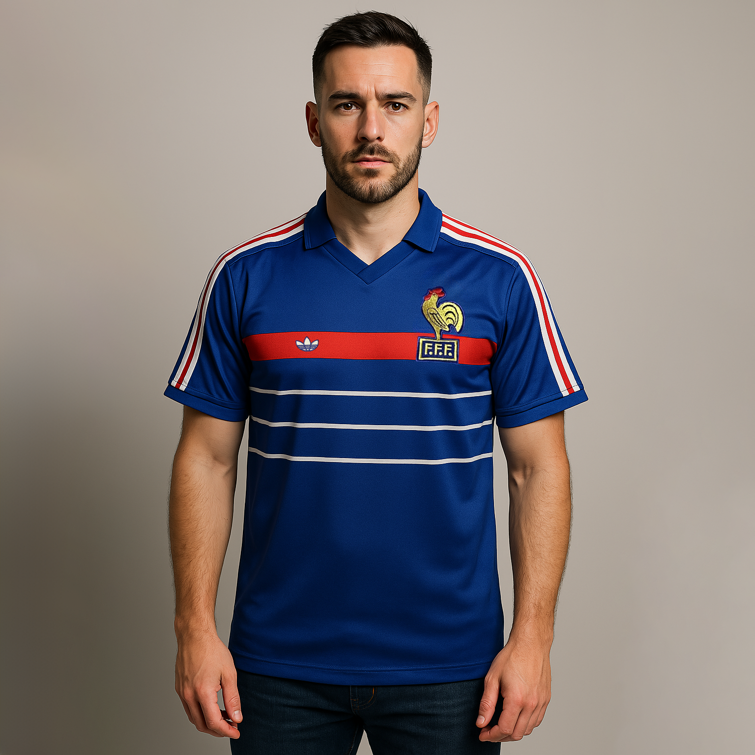 France 1984-86 Home Jersey