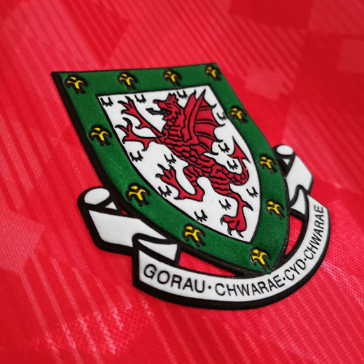 Thumbnail: Wales 1990–92 Home Jersey