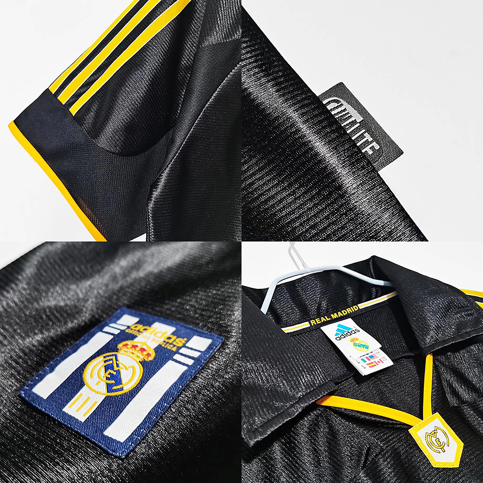 Thumbnail: Real Madrid 1999-01 Away Jersey