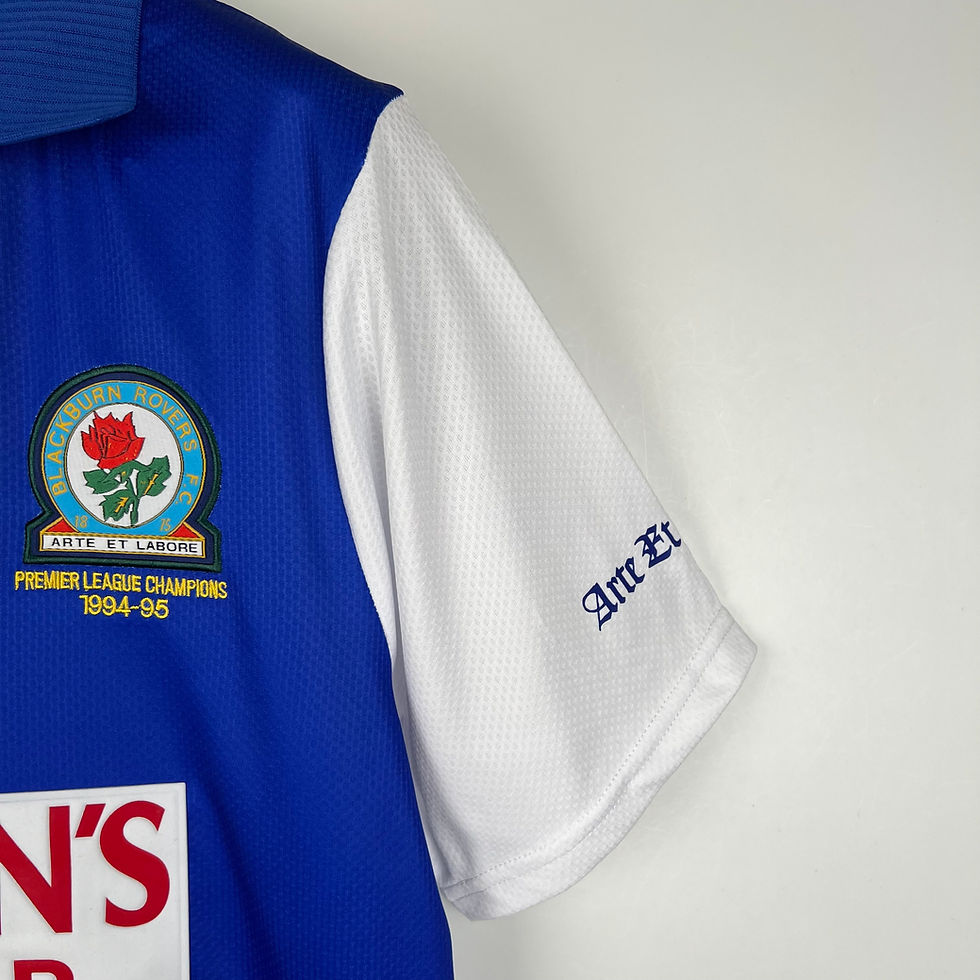 Thumbnail: Blackburn Rovers 1994-95 Home Jersey