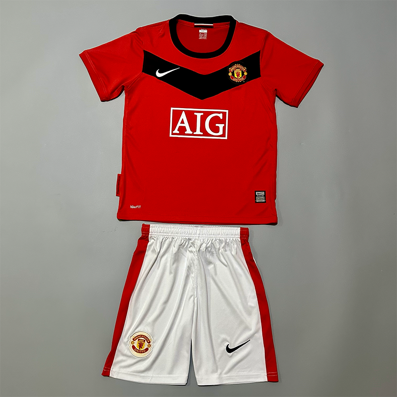 Thumbnail: Youth Man United 2009-10 Home Kit