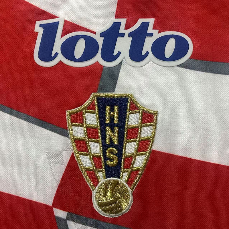 Thumbnail: Croatia 1998 Home Jersey