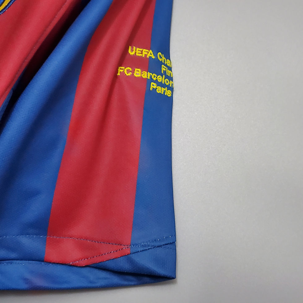 Thumbnail: Barcelona 2006 Champions League Jersey