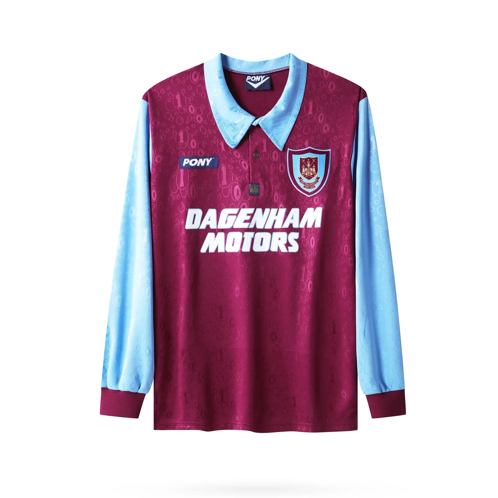 West Ham United 1995-97 L/S Home Jersey