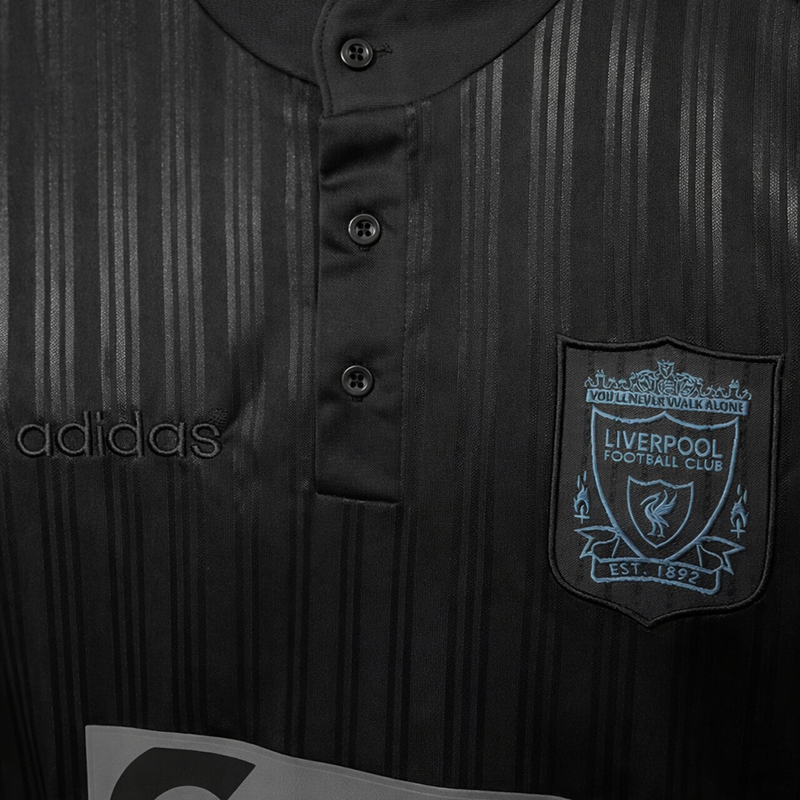 Thumbnail: Liverpool Bringback 1995-96 Special Blackout Jersey
