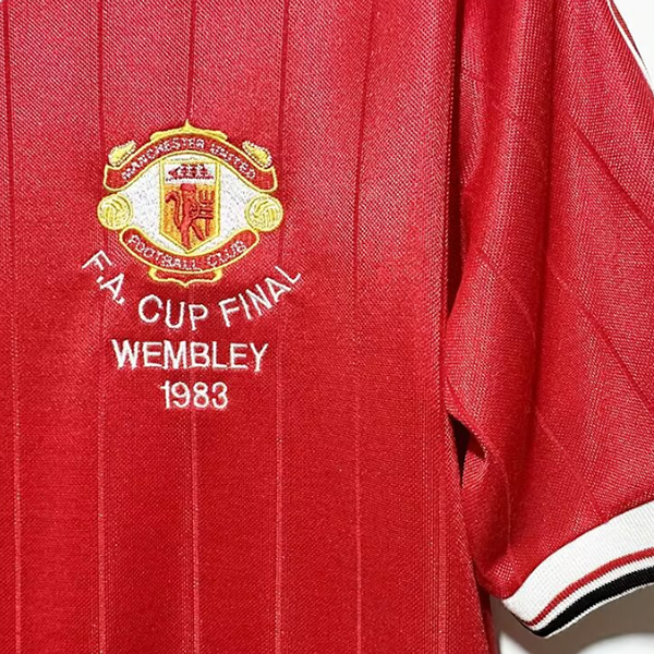 Thumbnail: Man United 1983 FA Cup Final Jersey