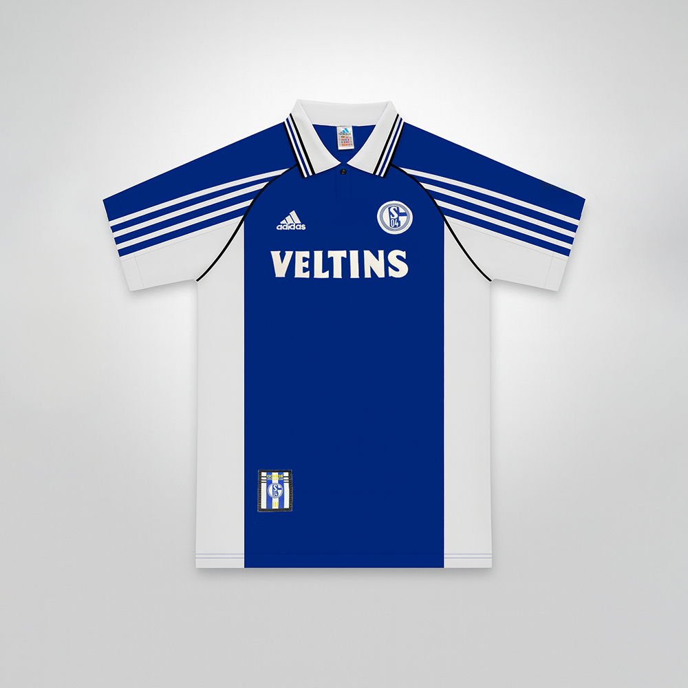 Schalke 04 1998-99 Home Jersey