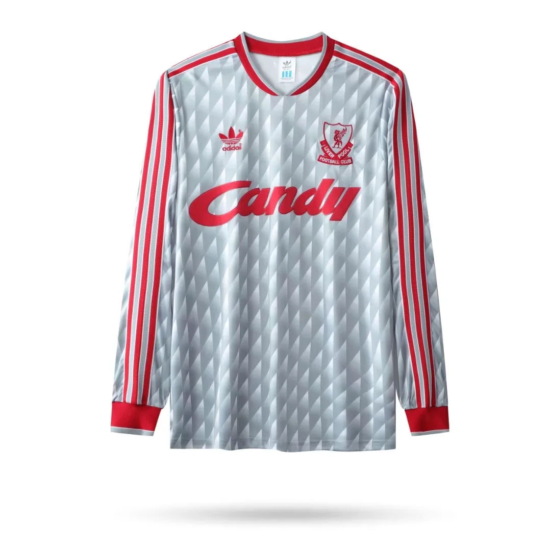 Liverpool 1989-91 Away L/S Jersey