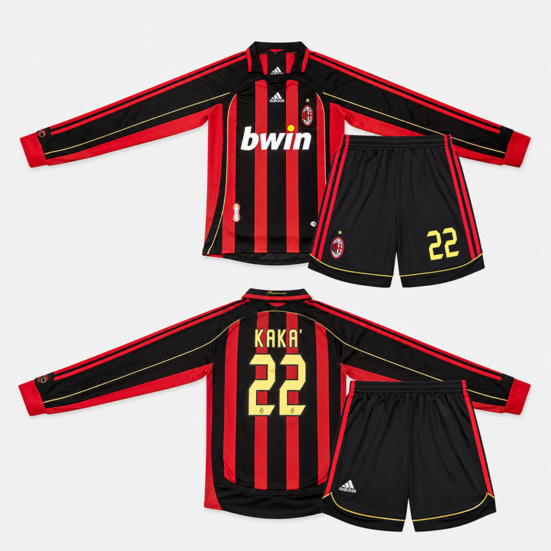 Youth AC Milan 2006-07 Home L/S Kit