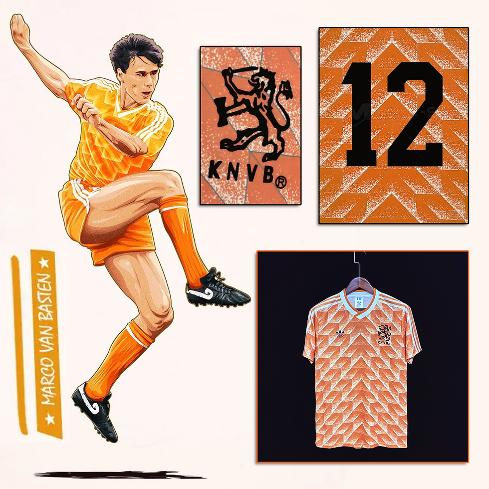 Thumbnail: Netherlands 1988 Home Jersey