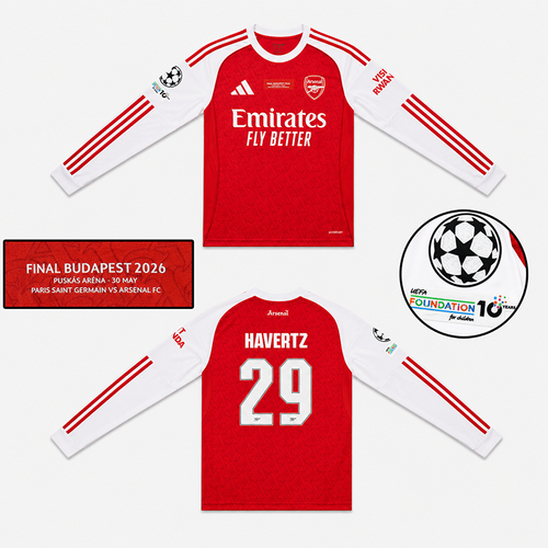 Arsenal 2025-26 UCL Final Jersey | Ultimate 8 Sports