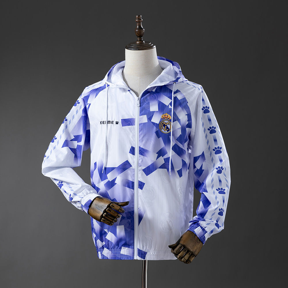 Real Madrid 1996 Retro Windbreaker