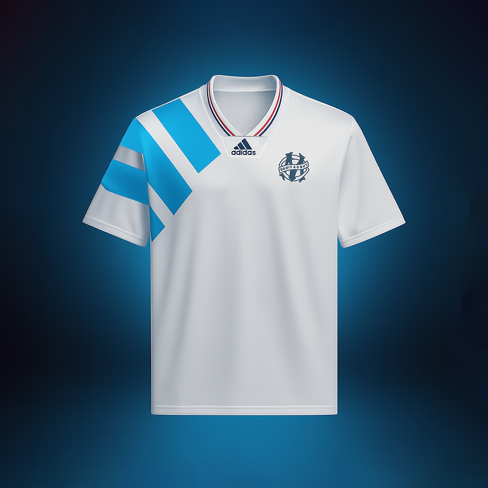 Marseille 1992-93 Home Jersey
