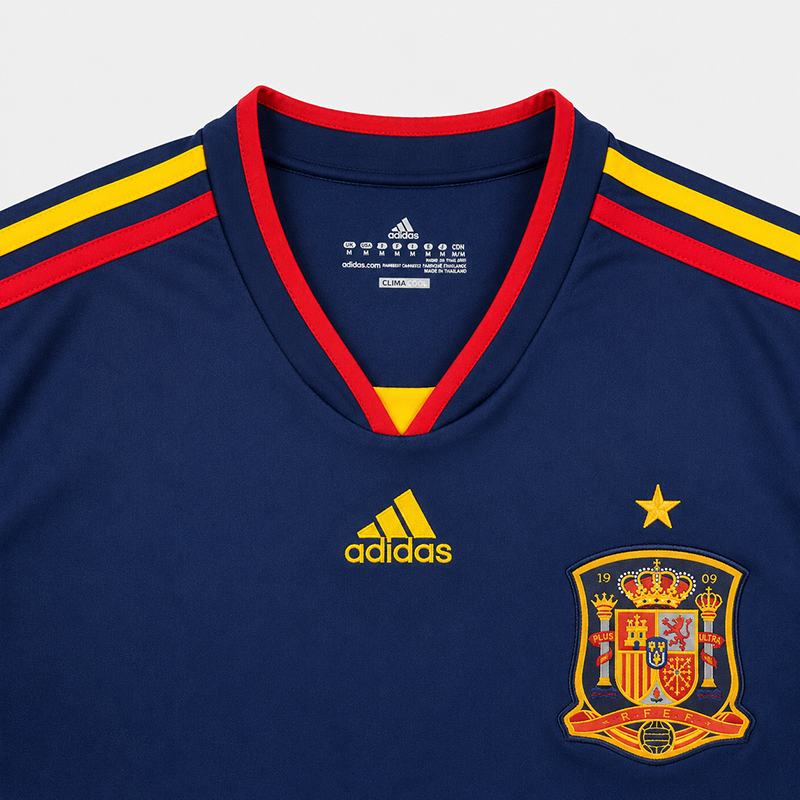 Thumbnail: Spain 2010 Away Jersey