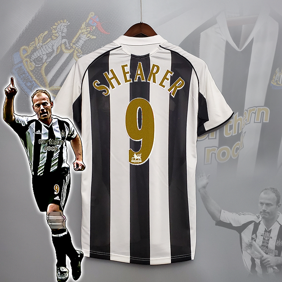 Thumbnail: Newcastle United 2005-06 Home Jersey