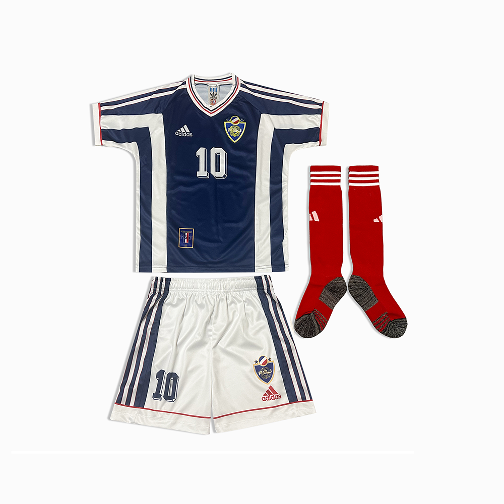 Junior FR Yugoslavia 1998 #10 'Stojković' Retro Kit