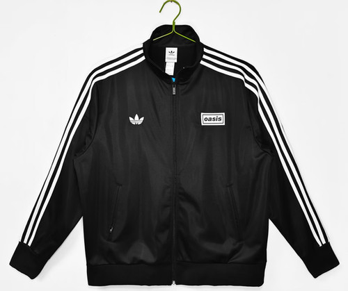 Oasis Tour Jacquard Track Jacket - Black | Ultimate 8 UK