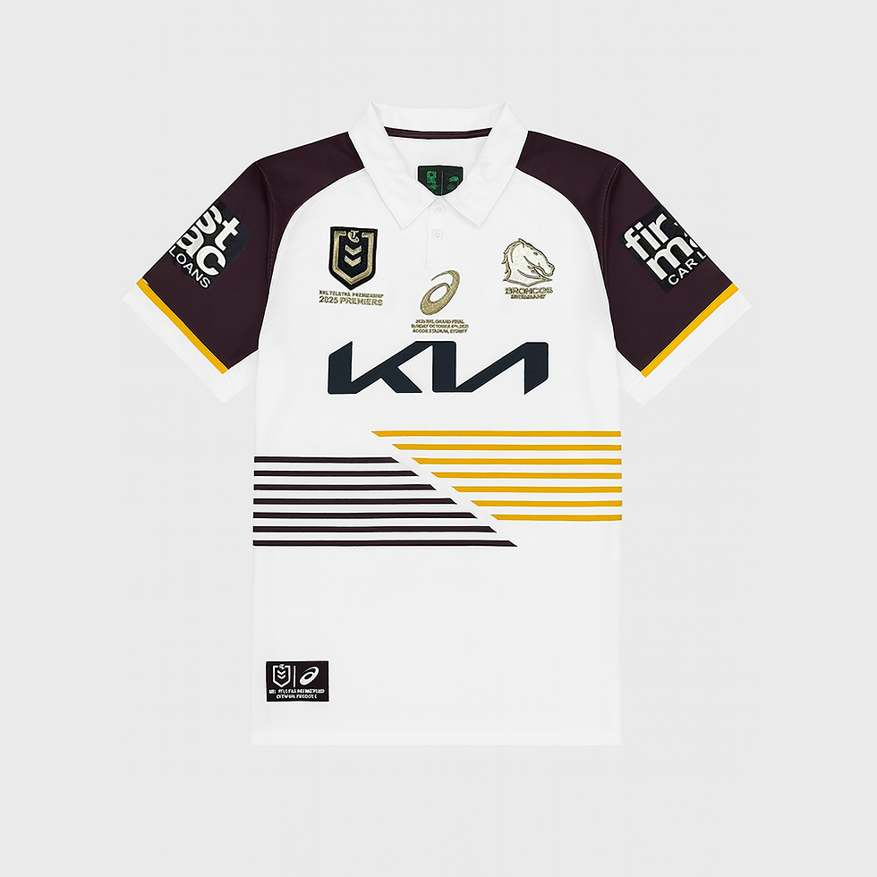 Broncos 2025 Men's NRL Premiers Jersey
