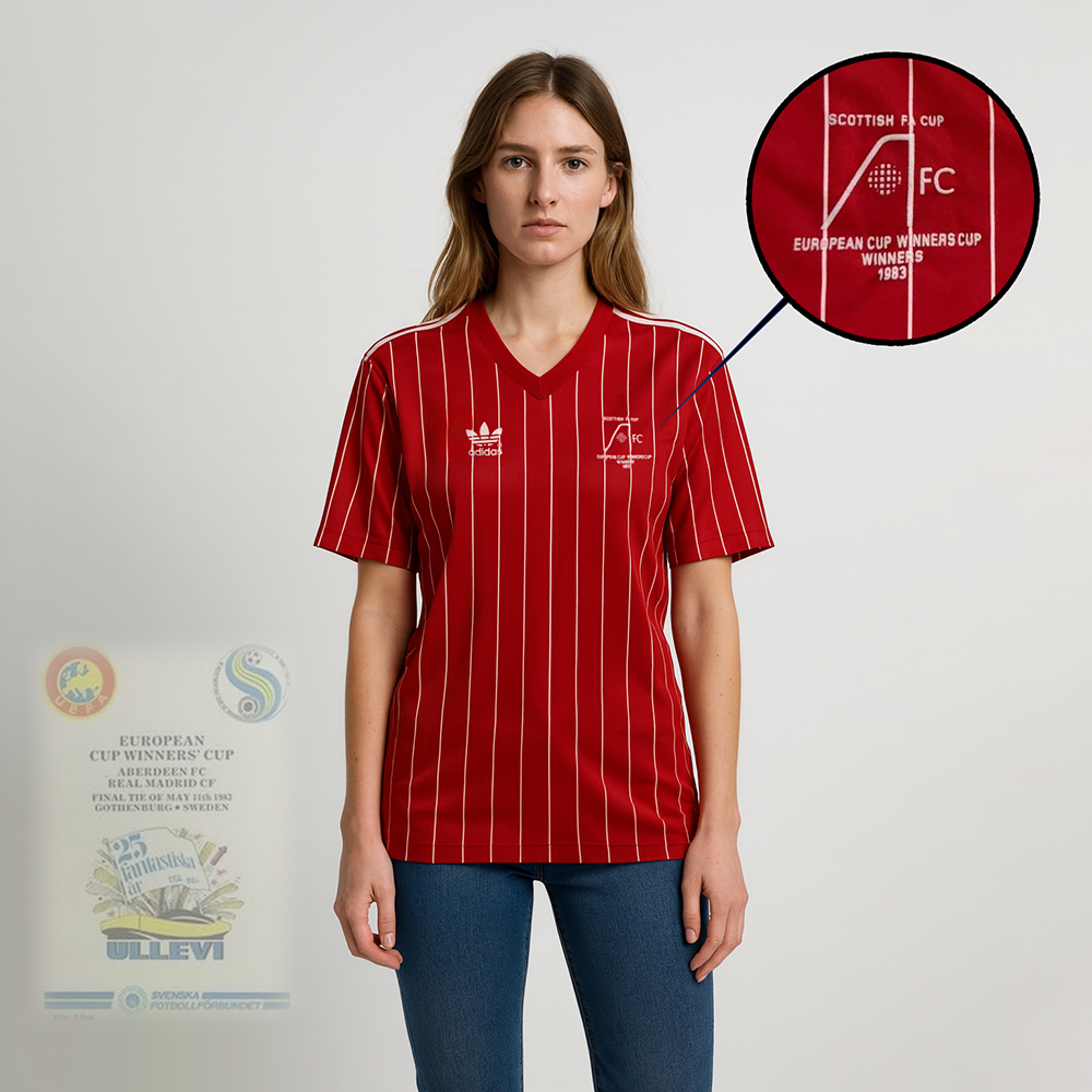 Aberdeen 1983 European Cup Winners' Cup Jersey